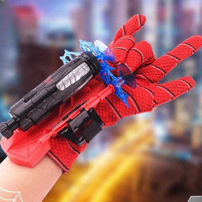 Luva Homem Aranha Lança Teias Infantil - Martch